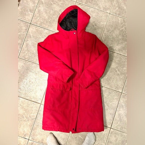 *SOLD* Roots Red Parka - Picture 1 of 5